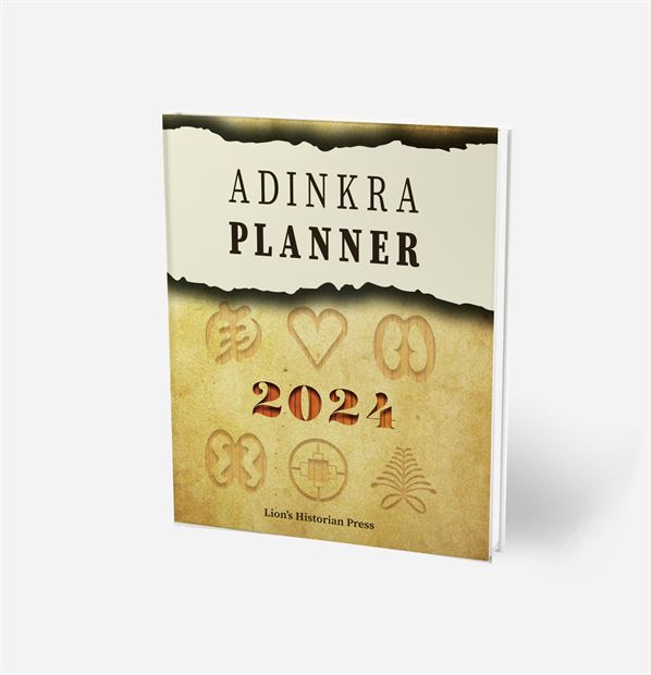 Adinkra Planner for 2024 Scheduling & Diary- Paperback