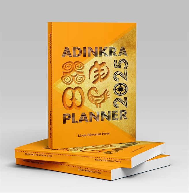 Adinkra Planner for 2025 Scheduling & Diary- Paperback