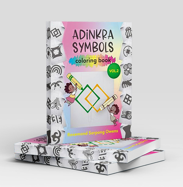 Adinkra Symbols: Coloring Book: Vol. 2